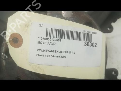 Used Left front steering knuckle VW JETTA III (1K2) 1.9 TDI (105 hp) 14875444