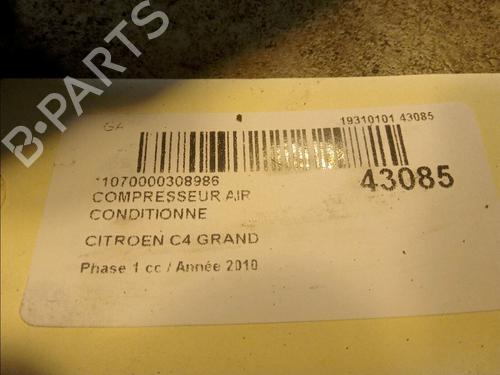 AC compressor CITROËN C4 Picasso I MPV (UD_) 2.0 HDi 138 | BP9821682M34