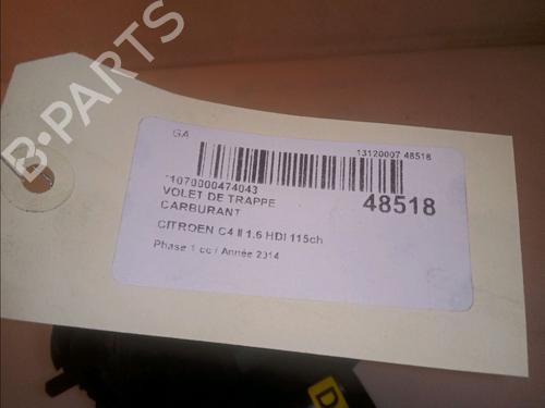 Fuel flap CITROËN C4 II (NC_) 1.6 HDi 115 | BP15492206C131