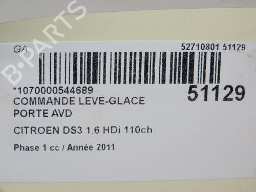 Used Switch CITROËN DS3 (SA_) 1.6 HDi 110 (112 hp) 22811345