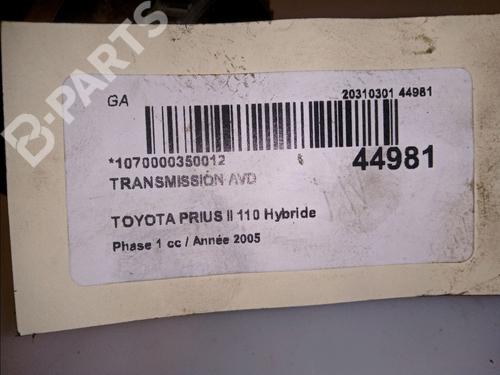 Right front driveshaft TOYOTA PRIUS Liftback (_W2_) 1.5 Hybrid (NHW20_, NHW20R) | BP11099840M39 
