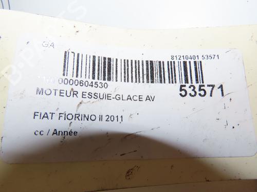 Used Front wiper motor FIAT FIORINO MPV (225_) 1.3 JTD Multijet (95 hp) 29441858
