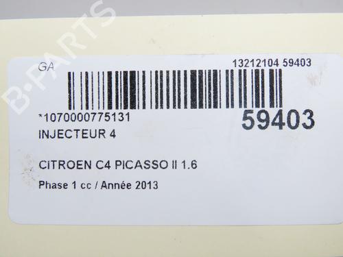 Spreder / Dyse Spreder / Dyse CITROËN C4 Picasso II 1.6 HDi / BlueHDi 115 (115 hp) 37185801 37185801