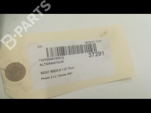 Alternator SEAT IBIZA III (6L1) 1.2 12V | BP9603058M7 