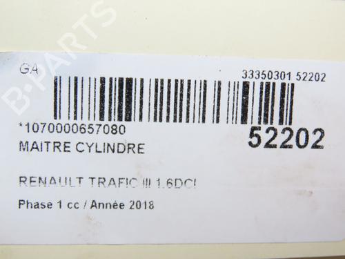 Brake master cylinder RENAULT TRAFIC III Van (FG_) 1.6 dCi 125 (FGMH) | BP28572987M77