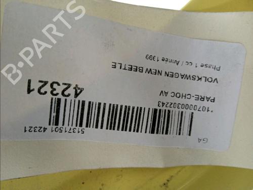 Used Front bumper VW NEW BEETLE (9C1, 1C1) 1.9 TDI (90 hp) 12136396