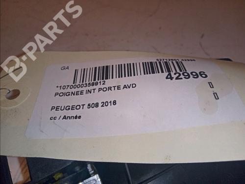 Front right interior door handle PEUGEOT 508 I (8D_) 2.0 HDi | BP11102360I14