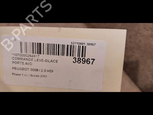 Used Switch PEUGEOT 3008 I MPV (0U_) 2.0 HDi 150 / BlueHDi 150 (150 hp) 9612005