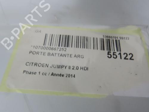 Left tailgate CITROËN JUMPY II Van 2.0 HDi 125 | BP31121106C76 