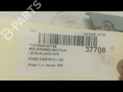 Front right window mechanism FORD FIESTA IV (JA_, JB_) 1.25 i 16V | BP9601824C23 