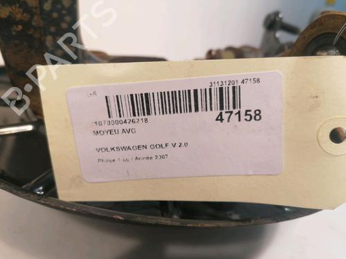 Used Right front steering knuckle VW GOLF V (1K1) 2.0 TDI 16V (140 hp) 15722830