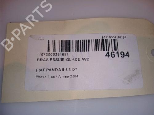 Front windshield wiper arm FIAT PANDA (169_) 1.3 D Multijet (169.AXC1A) | BP14881226C143 