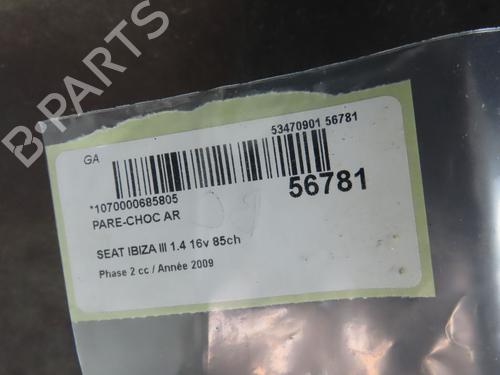 Used Rear bumper SEAT IBIZA IV (6J5, 6P1) 1.4 (85 hp) 32399713