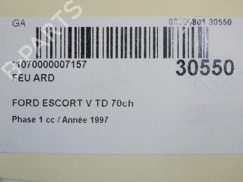 Used Right taillight Right taillight FORD ESCORT VI Turnier (GAL, ANL) 1.8 Turbo D (70 hp) 36495796 36495796