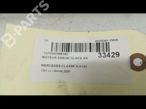 Rear wiper motor MERCEDES-BENZ A-CLASS (W168) A 140 (168.031, 168.131) | BP9595652M102 