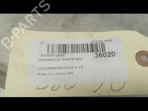 Used Rear left exterior door handle VW GOLF V (1K1) 1.9 TDI (90 hp) 9598980