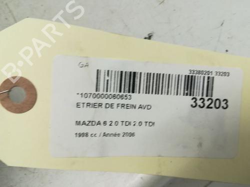 Used Right front brake caliper MAZDA 6 Hatchback (GG) 2.0 DI (GG14) (121 hp) 14877151