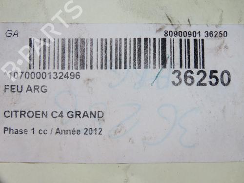 Used Left taillight Left taillight CITROËN C4 Grand Picasso I (UA_) 1.6 HDi 110 (112 hp) 33711755 33711755