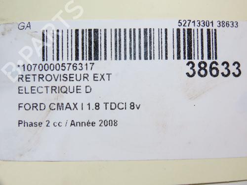 Right mirror FORD C-MAX (DM2) 1.8 TDCi | BP22996922C27 
