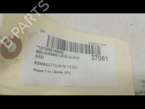 Used Rear right window mechanism RENAULT CLIO IV (BH_) 1.5 dCi 90 (90 hp) 9600445