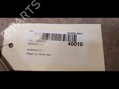 right-sun-visor-audi-a6-c6-4f2-2004-2005-2006-2007-2008-2009-2010-2011-23177463 main image