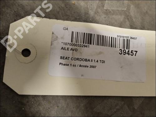 Right front fenders SEAT CORDOBA (6L2) 1.4 TDI | BP9619315C42 