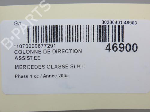 Steering column MERCEDES-BENZ SLK (R171) 200 Kompressor (171.442) | BP31120230M21 