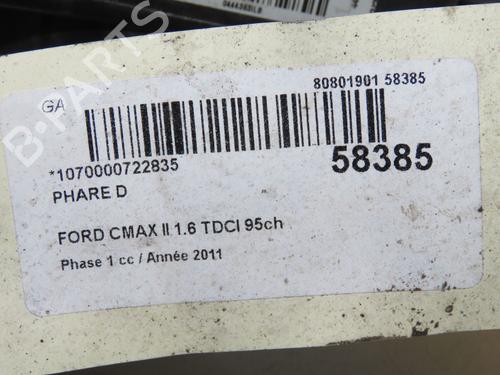 Right headlight FORD C-MAX II (DXA/CB7, DXA/CEU) 1.6 TDCi | BP40518089C29 - Image 5