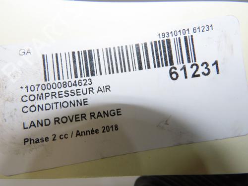 AC compressor LAND ROVER RANGE ROVER EVOQUE (L538) 2.0 D 4x4 | BP39732786M34 - Image 4