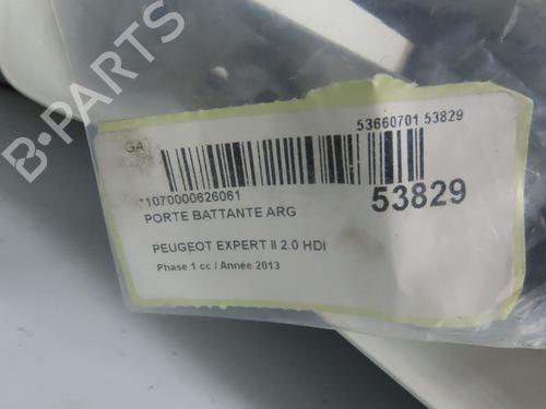 Left tailgate PEUGEOT EXPERT Van (VF3A_, VF3U_, VF3X_) 2.0 HDi 130 | BP28832342C76