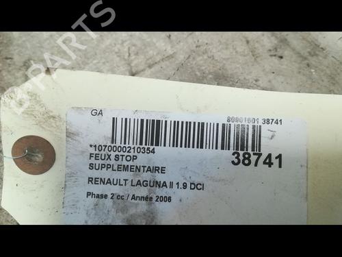 Used Third brake light RENAULT LAGUNA II (BG0/1_) 1.9 dCi (BG13) (125 hp) 9604453