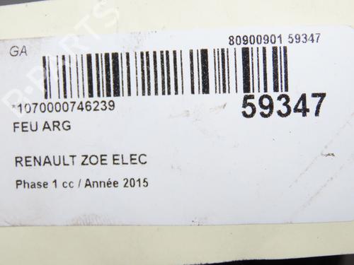 Left taillight RENAULT ZOE (BFM_) ZOE | BP39660539C34 - Image 5