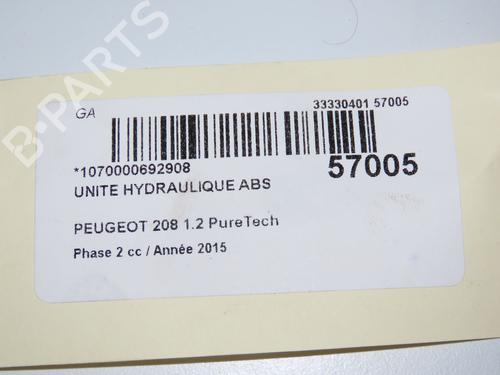 ABS pump PEUGEOT 208 I (CA_, CC_) 1.2 VTI 82 | BP32277437M43 