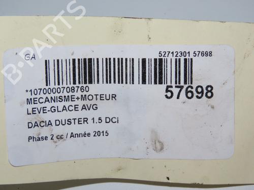 Front left window mechanism DACIA DUSTER (HS_) 1.5 dCi | BP32486156C22  - Image 5