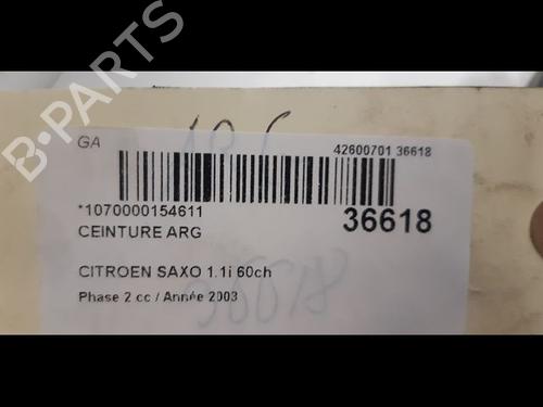 Pre-tensor trás esquerdo Pre-tensor trás esquerdo CITROËN SAXO (S0, S1) 1.1 X, SX (60 hp) 9600918 9600918