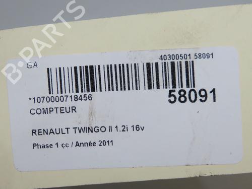 Instrument cluster RENAULT TWINGO II (CN0_) 1.2 16V (CN04, CN0B) | BP33711656C47 - Image 6