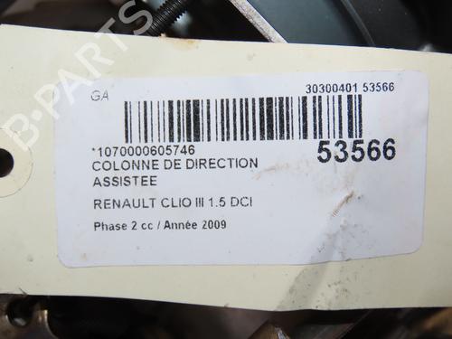 Steering column RENAULT CLIO III (BR0/1, CR0/1) 1.5 dCi (BR17, CR17) | BP29128768M21 