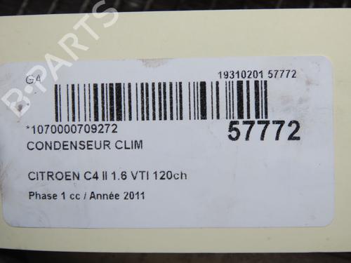 Varmeapparat Varmeapparat CITROËN C4 II (NC_) 1.6 VTi 120 (NC5FS0, NC5FS9) (120 hp) 36367539 36367539