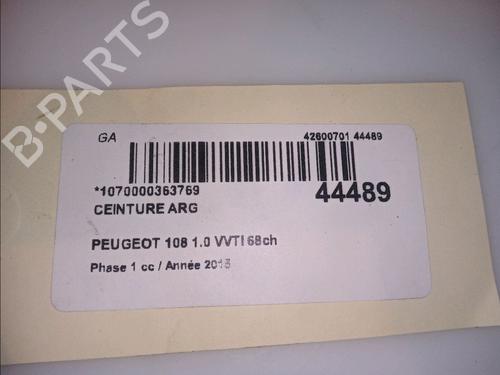 Used Rear left belt tensioner Rear left belt tensioner PEUGEOT 108 1.0 VTi (69 hp) 12065677 12065677