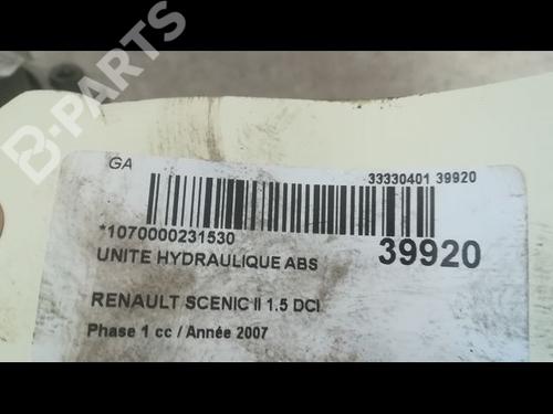 ABS pump RENAULT SCÉNIC II (JM0/1_) 1.5 dCi (JM1E, JM16) | BP9607792M43 
