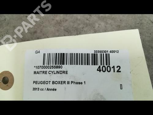 Brake master cylinder PEUGEOT BOXER Platform/Chassis 2.2 HDi 110 | BP9610432M77 