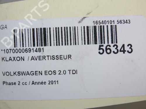 Used Horn VW EOS (1F7, 1F8) 2.0 TDI 16V (140 hp) 31077287