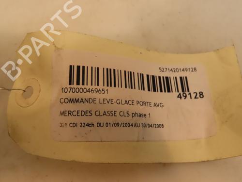 Left front window switch MERCEDES-BENZ CLS (C219) CLS 320 CDI (219.322) | BP16586531I27 