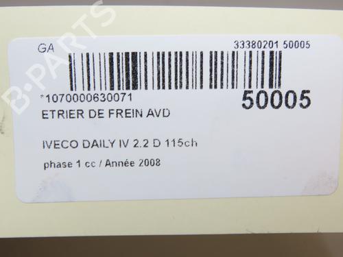 Right front brake caliper IVECO DAILY III Van 35 C 12 V, 35 S 12 V (AGKA43A2, AGKB43A2, AGKB46A2,... | BP28967688M104