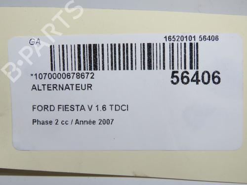 Used Alternator Alternator FORD FIESTA V (JH_, JD_) 1.6 TDCi (90 hp) 33770350 33770350