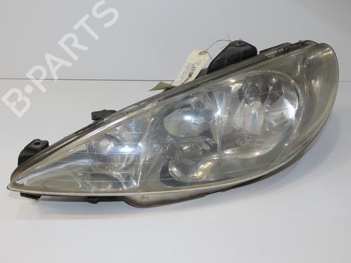 Used Left headlight Left headlight PEUGEOT 206 Hatchback (2A/C) 1.4 HDi eco 70 (68 hp) 34457062 34457062