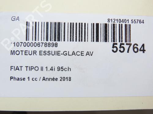 Front wiper motor FIAT TIPO Hatchback (356_, 357_) 1.4 (356HXA1B, 357) | BP30164385M29