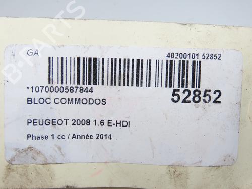 Used Steering column stalk PEUGEOT 2008 I (CU_) 1.6 HDi (92 hp) 32100456