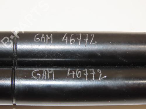 Tailgate lift support MERCEDES-BENZ A-CLASS (W168) A 170 CDI (168.008) | BP18148801C138 