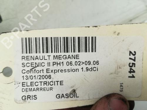 Used Starter RENAULT SCÉNIC II (JM0/1_) 1.9 dCi (125 hp) 23171820